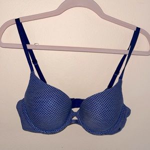 Blue Victoria’s Secret bra